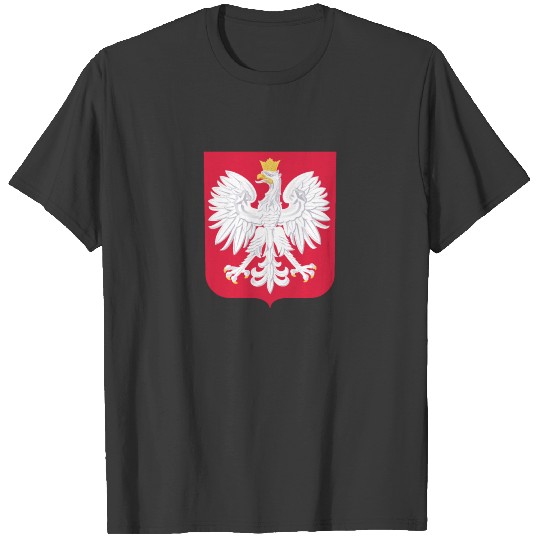Polish Eagle Coat of Arms Dyngus Day Orzel Bialy T-shirt