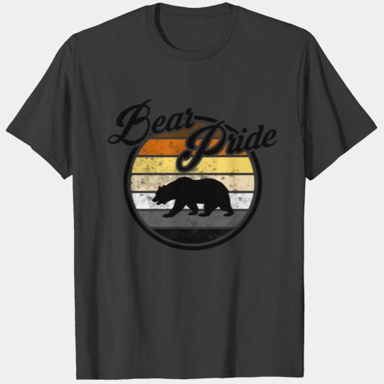 Bear Pride LGBT Gay Pride CSD Community Bearded T-shirt