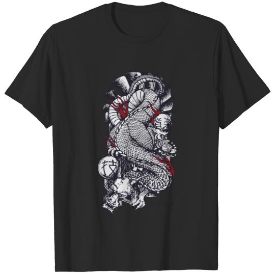 Discover Japan Dragon Yakuza T-shirt