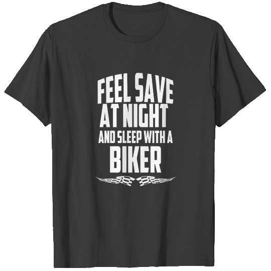 Discover Feel Save At Night - Funny Motorcycle Quote T-shirt