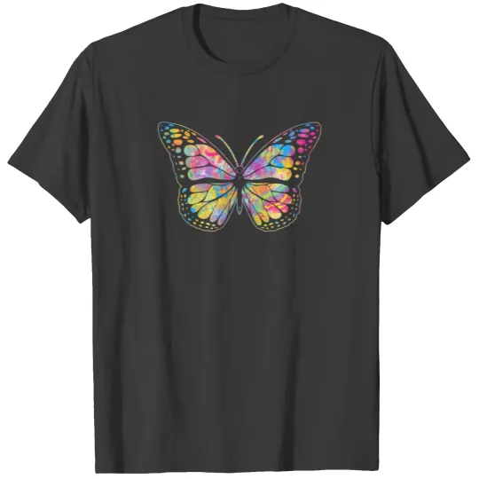 Pansexual Butterfly design Streetwear Graffiti T-shirt