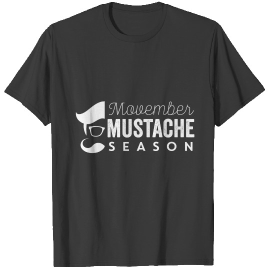 Movember mustache season 4 F T-shirt