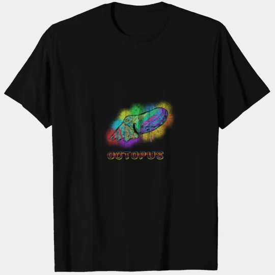 Octopus Squid Tentacles Ocean Sea Animal T-shirt