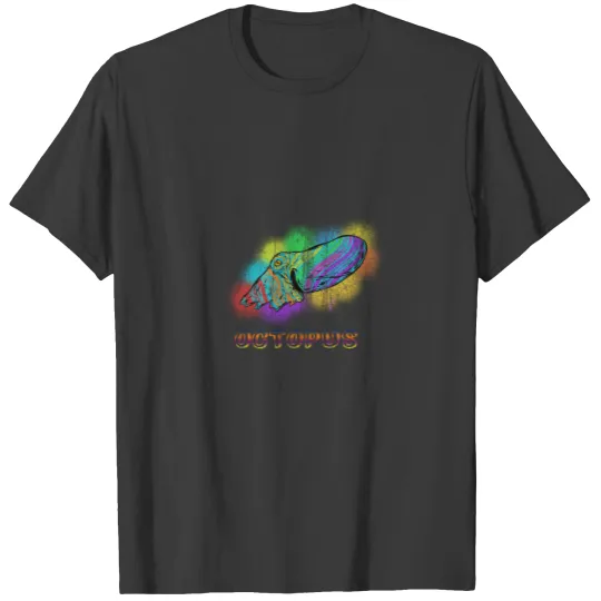 Octopus Squid Tentacles Ocean Sea Animal T-shirt