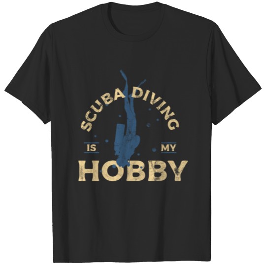 Discover Scuba diving diver hobby T-shirt