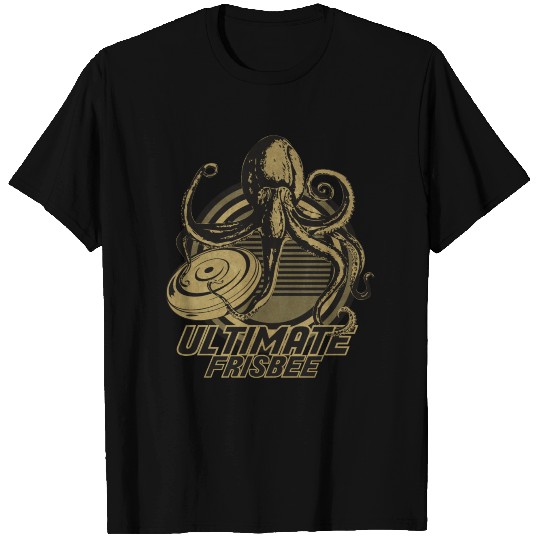 Ultimate Frisbee Octopus T-shirt