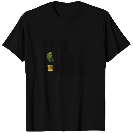 The Three Amigos Tequila Lime Salt Cinco De Mayo T-shirt