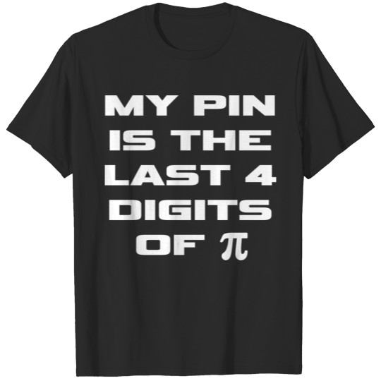 Funny Last 4 Digits Of Pi Day Math Teacher Gift T-shirt