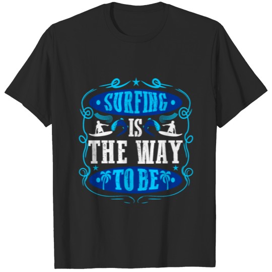 Discover Surfer Surfing Surfboard Gift Gift idea beach T-shirt