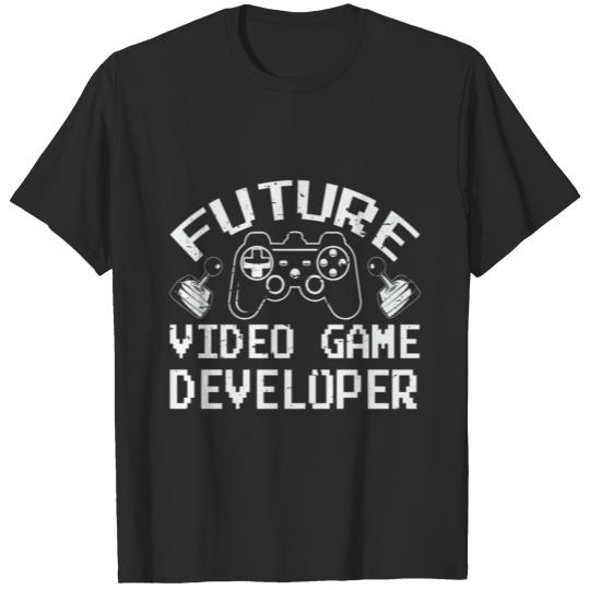 Discover Future Video Game Developer Gaming Shirt Gift T-shirt