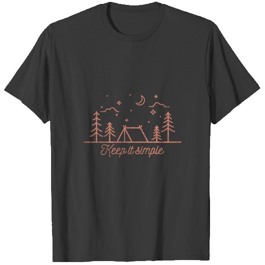 Discover Keep It Simple Gift T-shirt