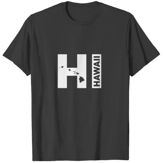 Hi Hawaii wHi Hawaii Island Vacation T-Shirt T-shirt