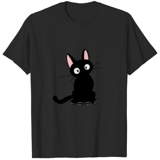 Discover sweet black cat T-shirt