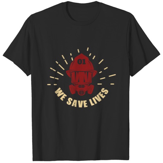Discover Firefighter Designs Rescue T-shirt