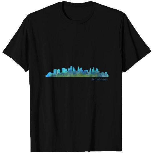 Philadelphia city skyline T-shirt