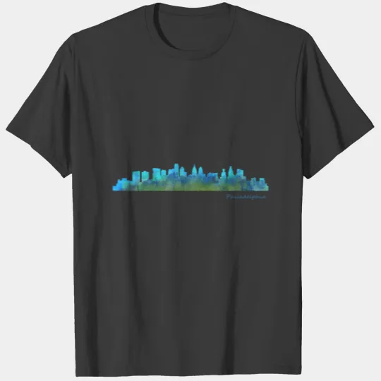 Philadelphia city skyline T-shirt