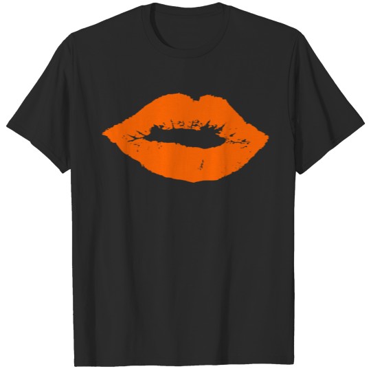 Discover Abstract Lips Design T-shirt