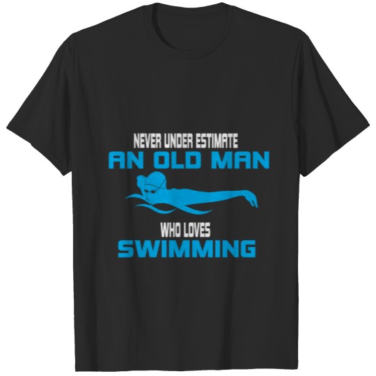 Discover Swimming Swim Swimmer Pool Sea Lake Splashing Gift T-shirt