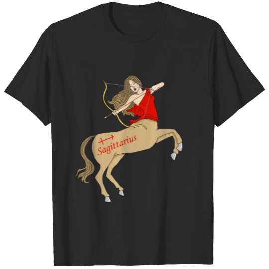 Sagittarius zodiac gift tee T-shirt