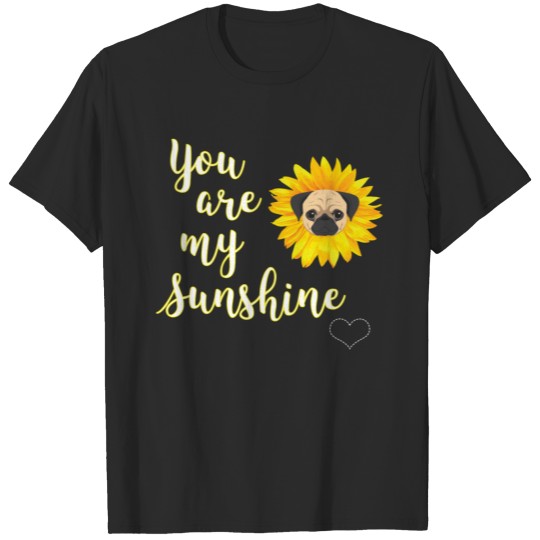 Discover Sunshine Pug T-shirt