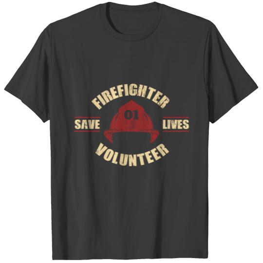 Firefighter Designs volunteer T-shirt