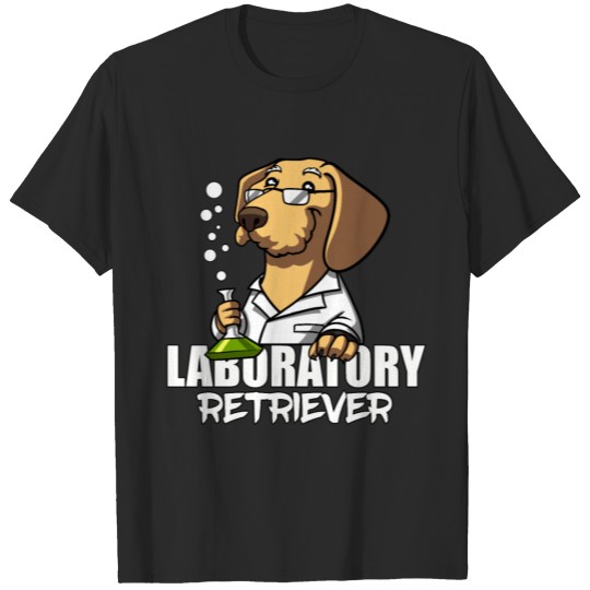 Chemistry Labrador Retriever Dog Science Teacher T-shirt