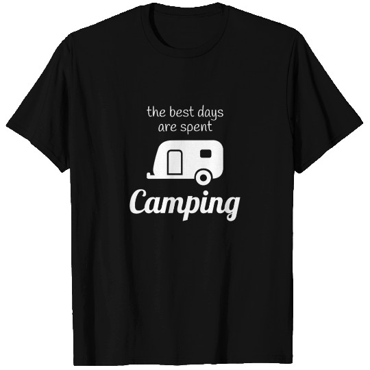 Camping caravan love sayings gift birthday T-shirt