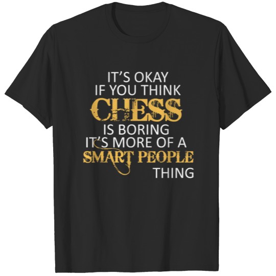Discover Chess is Boring - Chess T-Shirt Slim Fit T-Shirt T-shirt