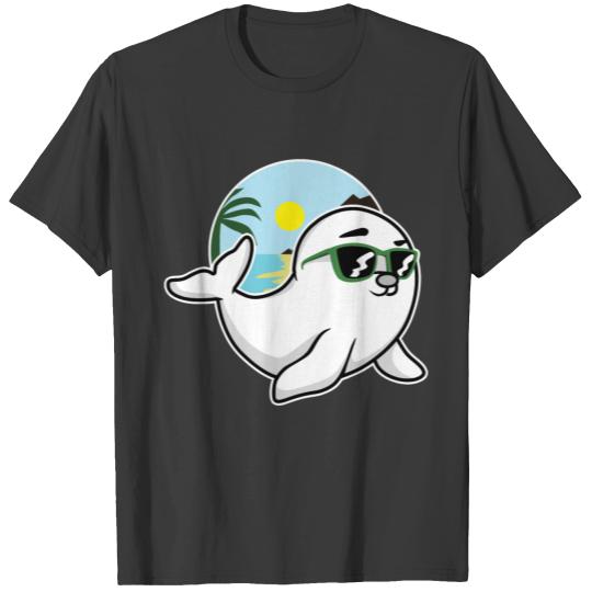 Cute seal see lion gift sea animal T-shirt