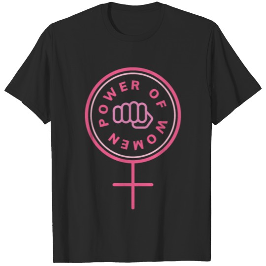 Discover Power gym Girl, Women Rights T-shirt