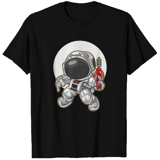 Cartoon Astronaut Space Ranger Dance T-shirt