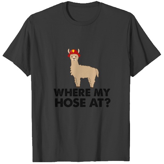 Alpaca Lama Where My Horse At? T-shirt