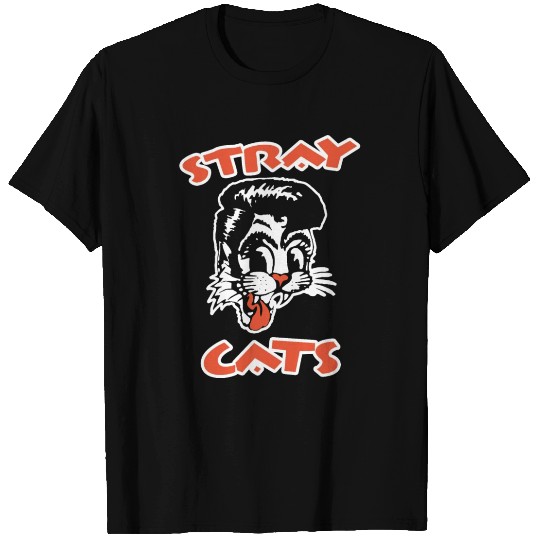STRAY CATS Rockabilly Cool Cat Tattoo T-shirt