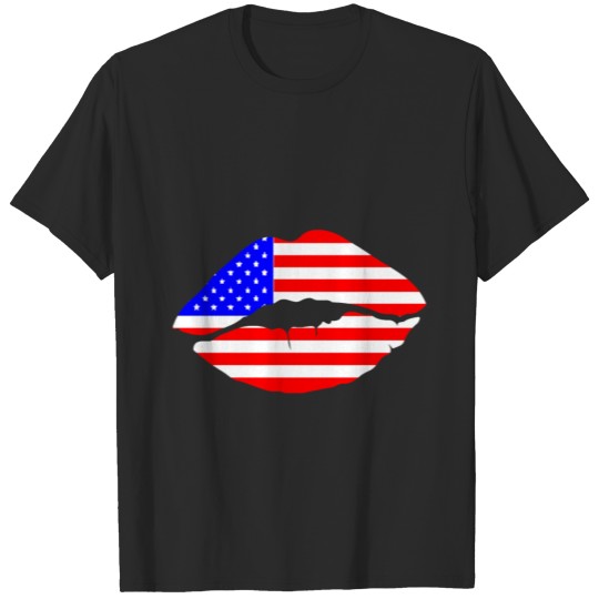 Discover America Kiss T-shirt