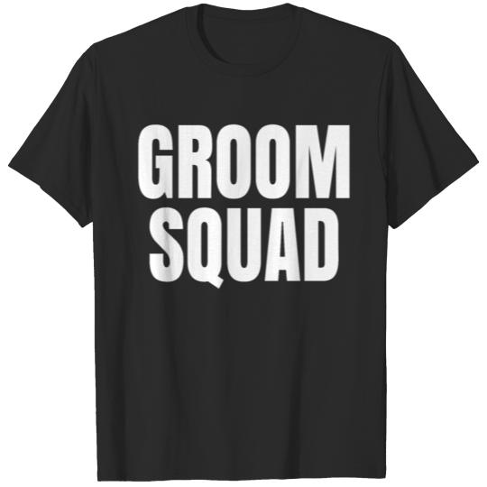 Discover Groom Wedding Marriage Stag night bachelor party T-shirt