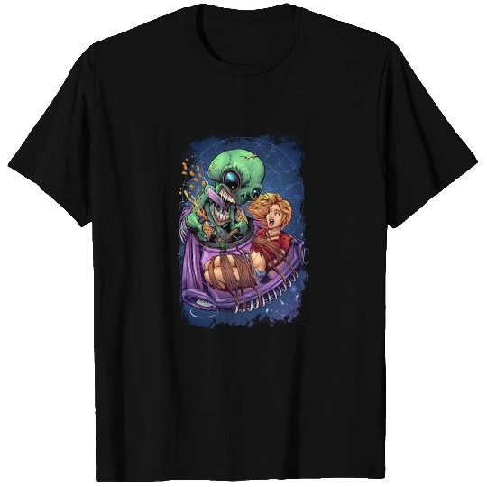 Take out alien redneck T-shirt