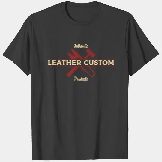 Leather Crafting Custom T-shirt