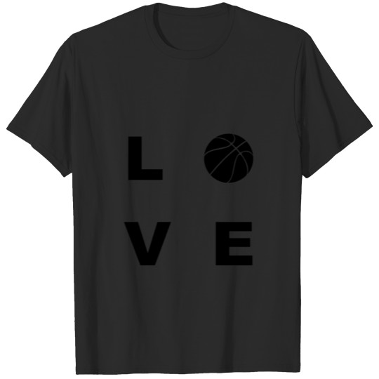 Discover I love basketball T-shirt