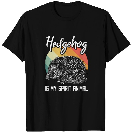 Hedgehog Stinger Picking Rodent Cute T-shirt