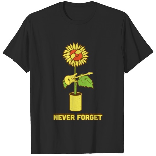 Discover Never Forget Retro Dancing Flower Old School T-shirt
