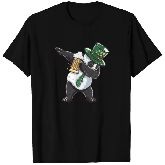 Funny St Patricks day Panda design - perfect T-shirt