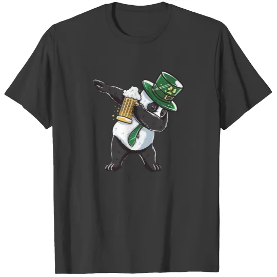 Funny St Patricks day Panda design - perfect T-shirt