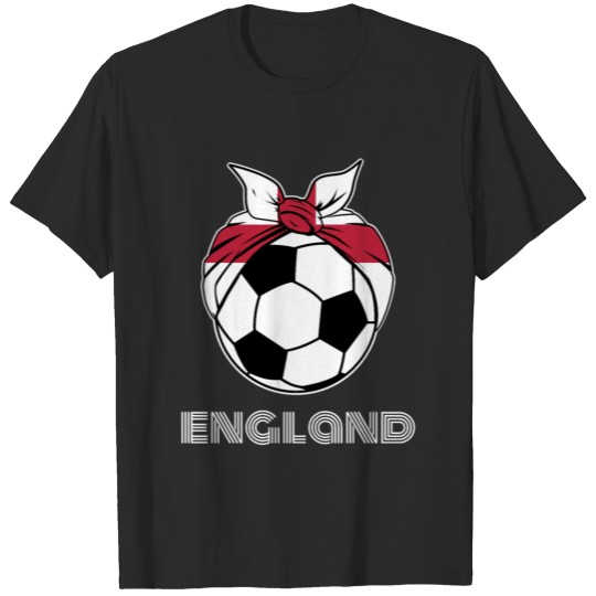 England Womens Soccer Kit France 2019 Girls T-shirt