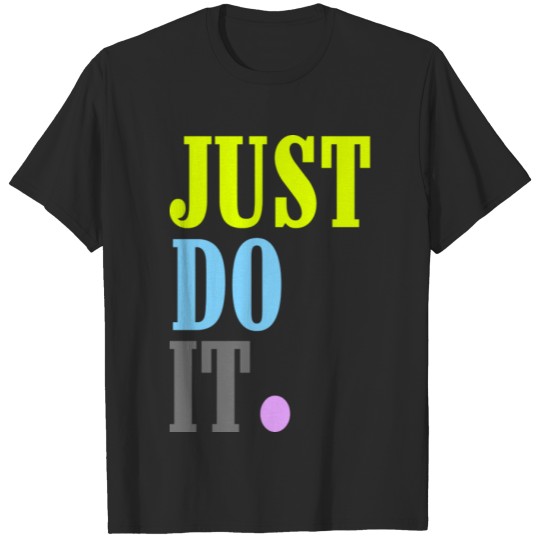 Discover JUST DO IT. T-shirt