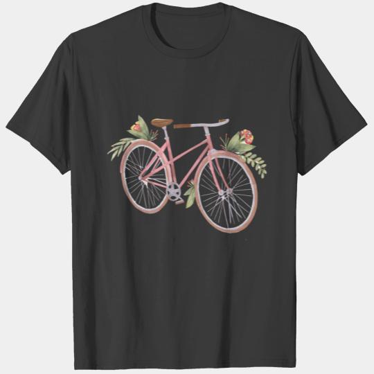 Bicycle Road Bike Mountain Bike Ladies Gift Idea T-shirt