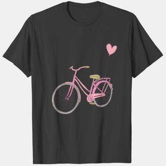 Bicycle Road Bike Mountain Bike Ladies Gift Idea T-shirt