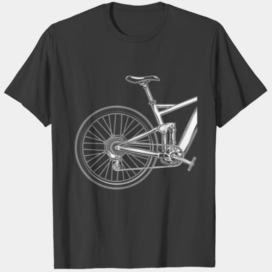 Bicycle Road Bike Mountain Bike Ladies Gift Idea T-shirt