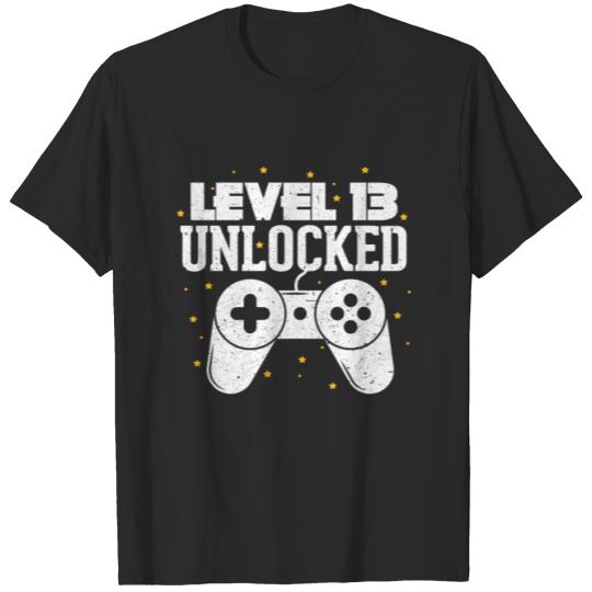 Discover Level 13 Unlocked T-shirt