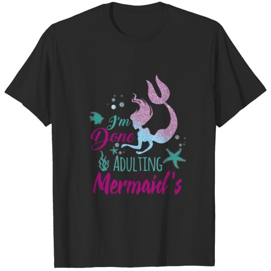 Done Adulting XX13071CP T-shirt