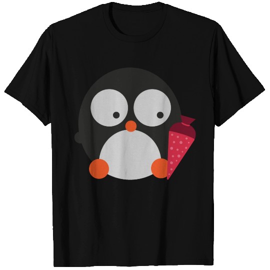 Penguin Candy Cone red T-shirt